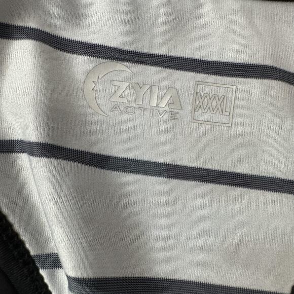 Zyia Active Tank Top Womens 3XL Black Gray Camo Racerback Lightweight Athletic - Picture 5 of 10